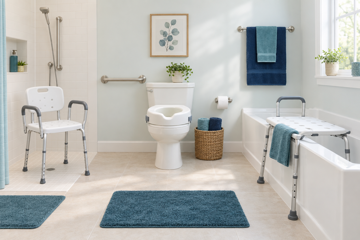 Bathroom safety equipment